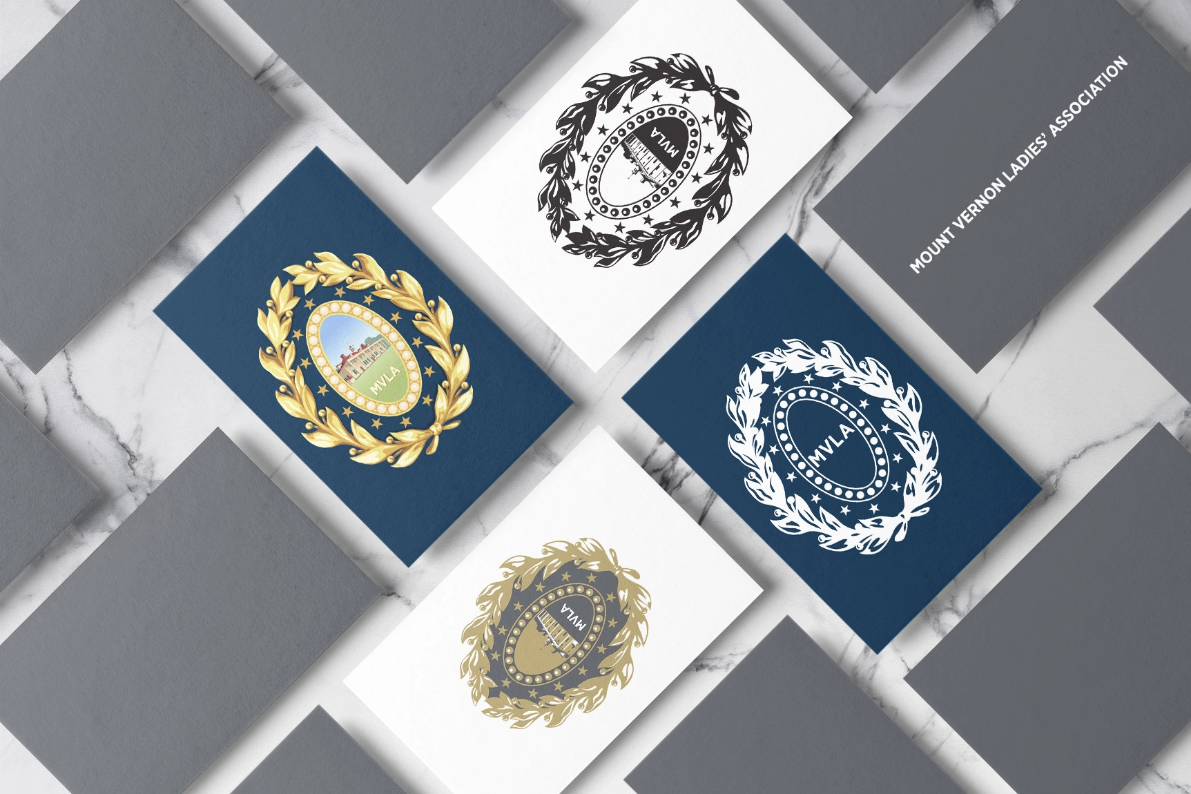 Mount Vernon Ladies' Association seal variations